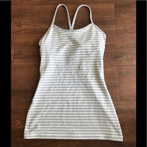 Lululemon Spaghetti Strap Workout Shirt Sz 2